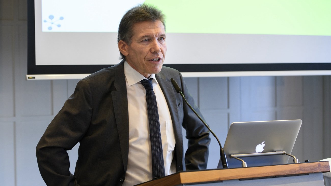 Felix Schneuwly zeigt die positiven Seiten des Wettbewerbs auf. Bild: Keystone