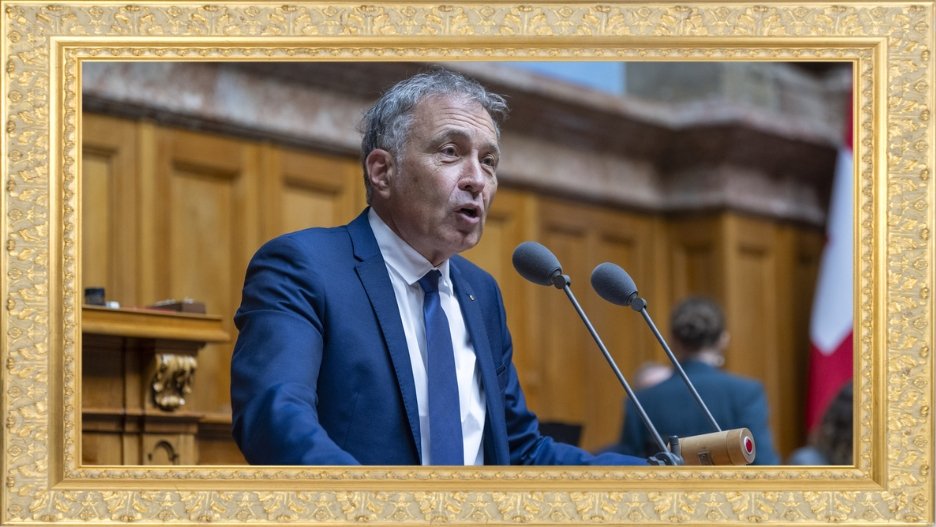 SVP-Nationalrat Rémy Wyssmann verlangt, dass die nervigen EU-Warnsysteme in Autos deaktiviert werden können. Für diesen Appell an die Eigenverantwortung der Autofahrer verdient er den Helden-Status. Bild: Keystone/Nebelspalter