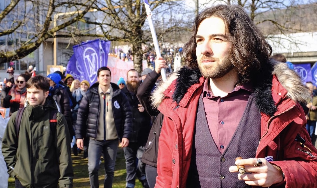 Nicolas Rimoldi, Kopf der Bewegung «Mass-Voll».