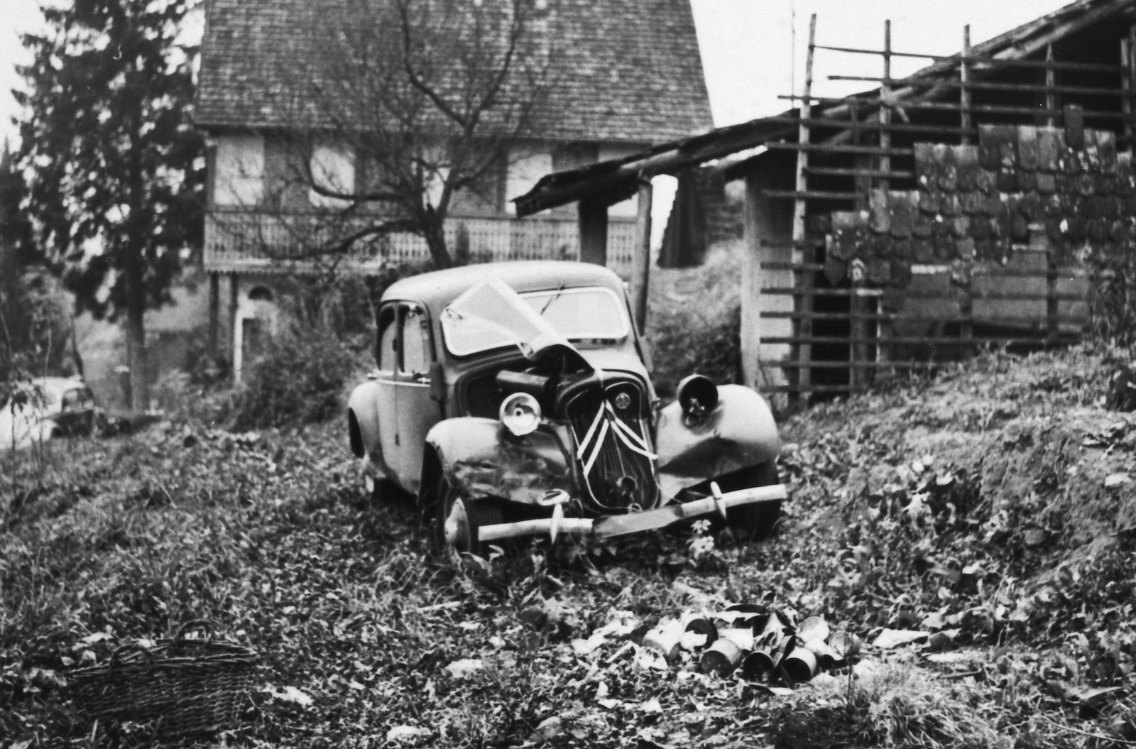 Das Auto, in dem Max Märki sein Opfer erschlug. (Bild: Stadtarchiv Luzern)