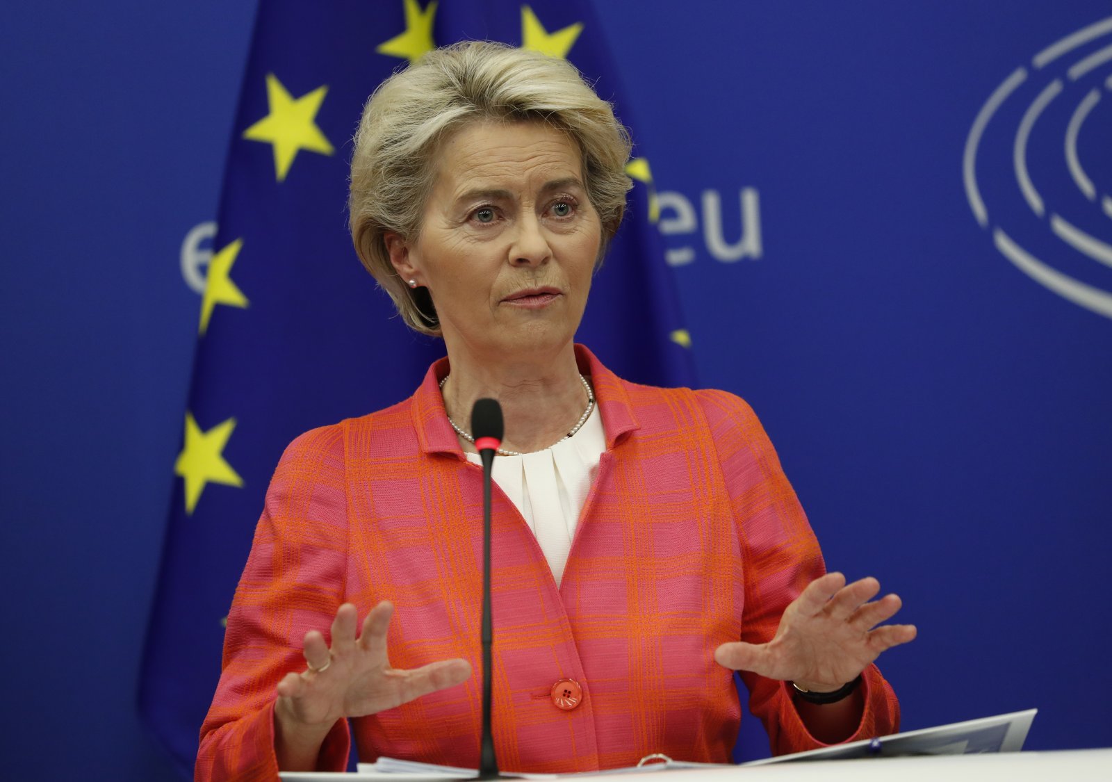 Will gegen «Hassrede» vorgehen – und definieren, was das ist: EU-Kommissionspräsidentin Ursula von der Leyen. (Bild: Keystone)