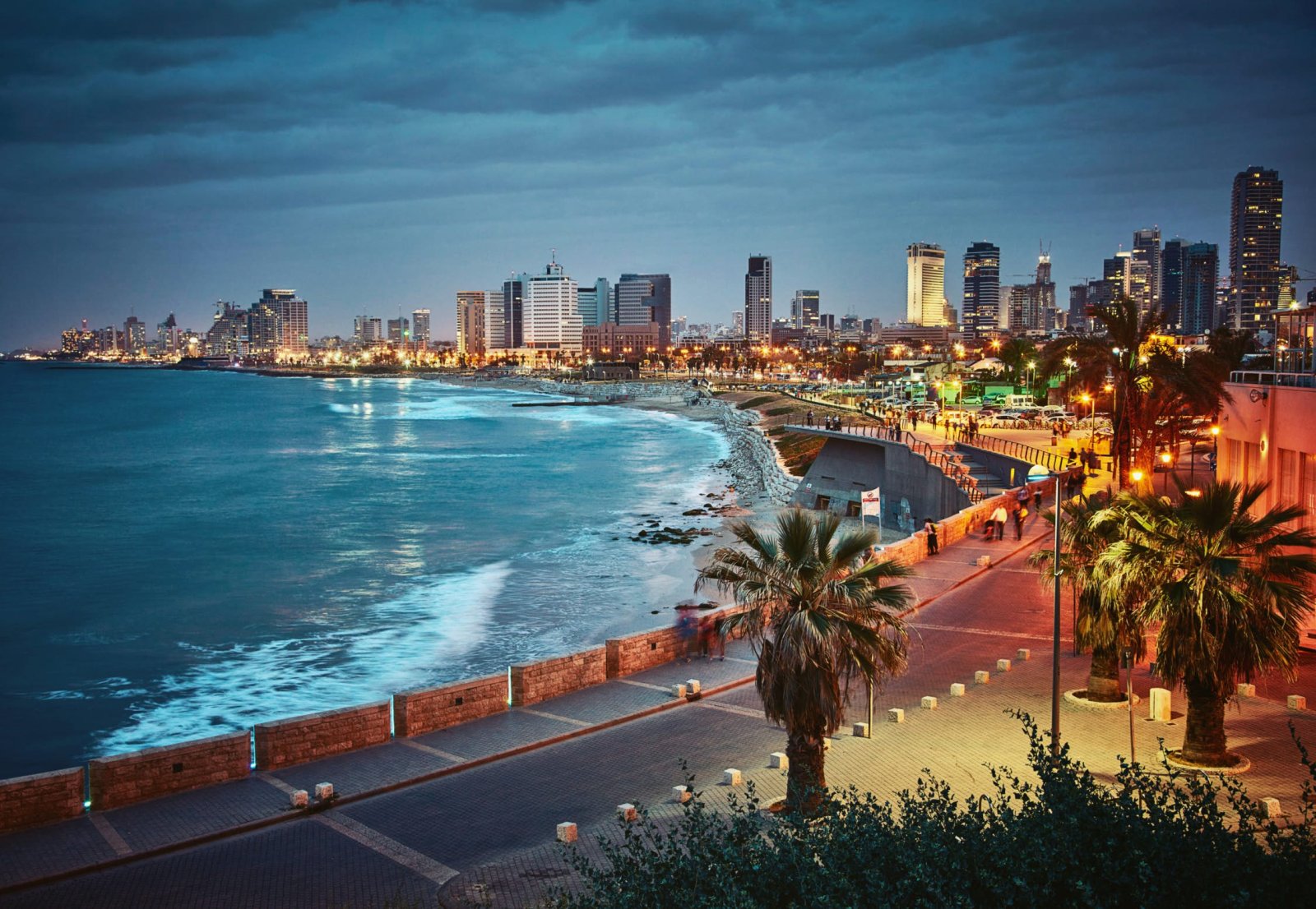 Tel Aviv, Hauptstadt der Hightech-Industrie von Israel.