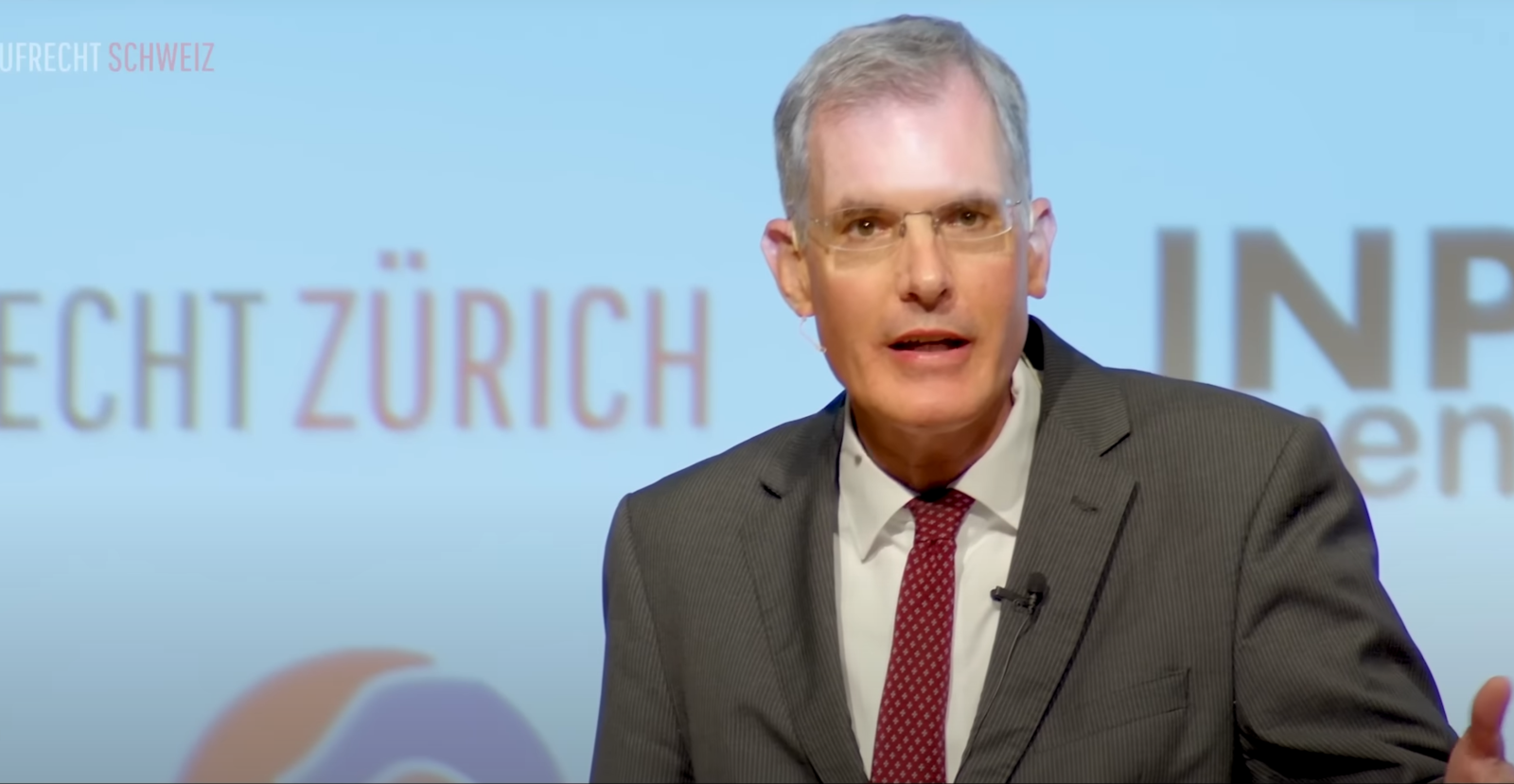 Michael Esfeld hält die Einmischung der Wissenschaft in die Politik für problematisch. (Bild: Screenshot YouTube Input Event)