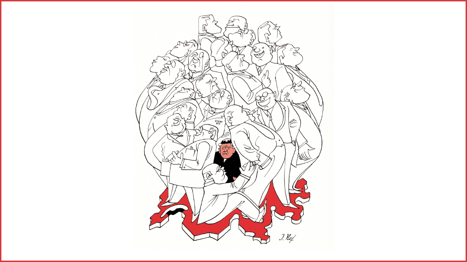 Karikatur: Nef, 1960