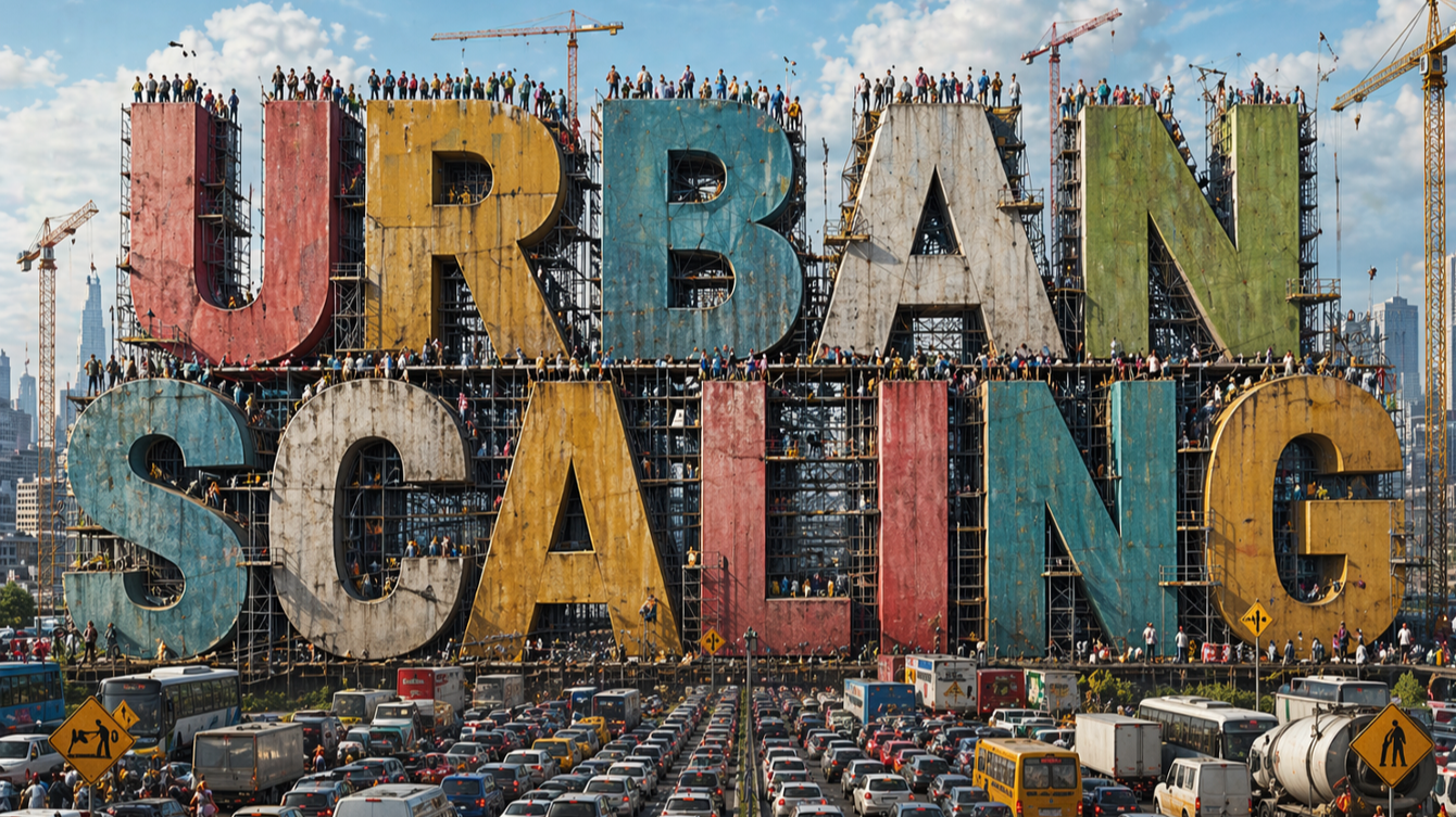 Zuwanderung ins Land lässt sich nicht nahtlos auf Zuwanderung in Städte übertragen. Illustration: KI.