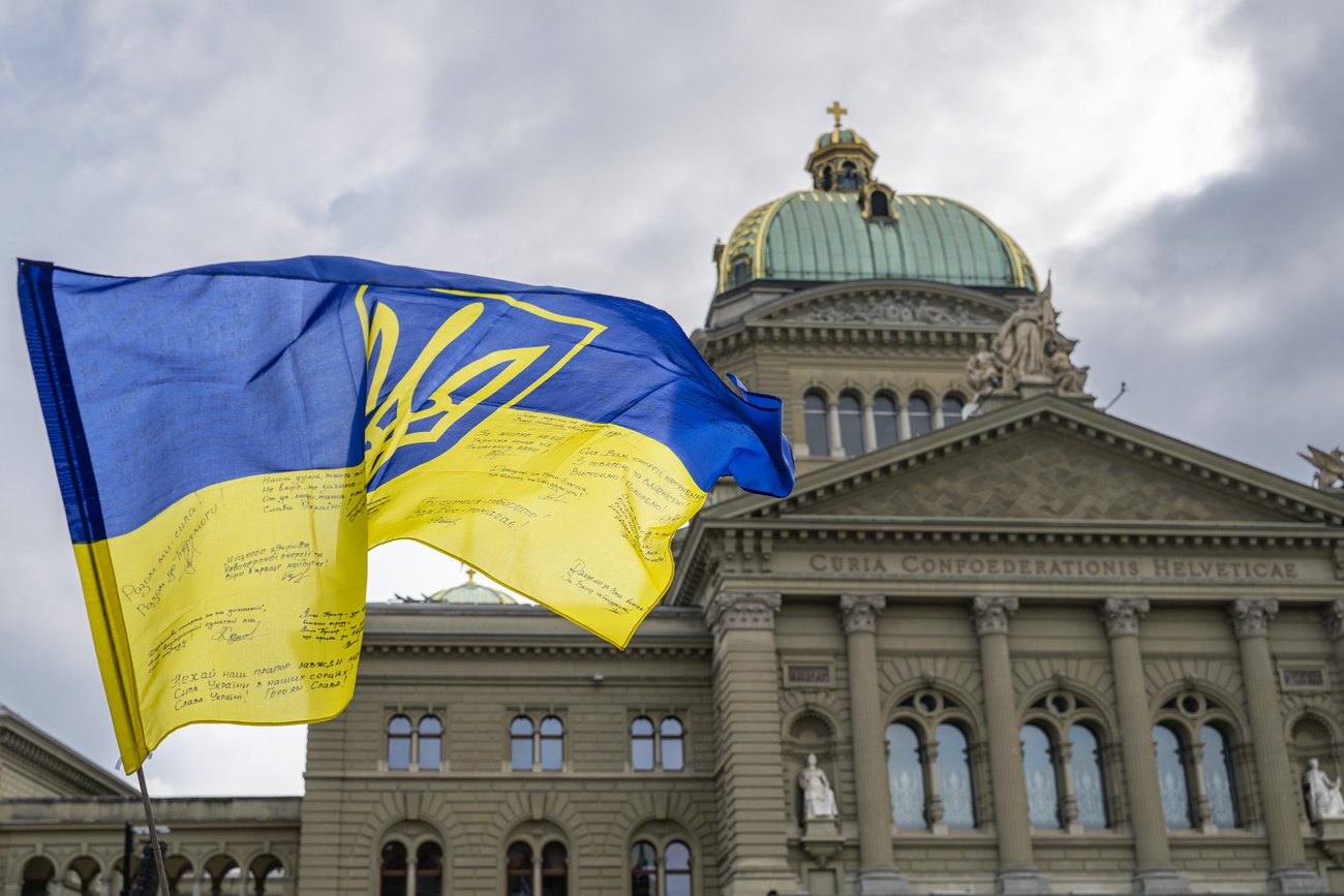 Im Ukraine-Krieg hat Bern seine Glaubwürdigkeit als neutraler Vermittler verspielt. Bild: Keystone