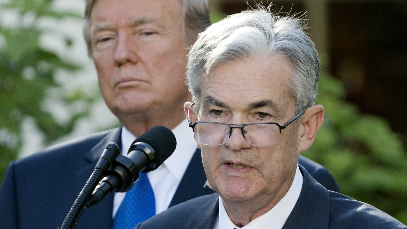 Entlässt Trump bald den Chef der US-Notenbank, Jerome Powell? Bild: Keystone