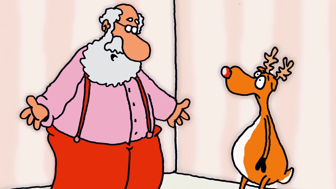 Karikatur: Schley, Ausgabe 12/01 2025/2026