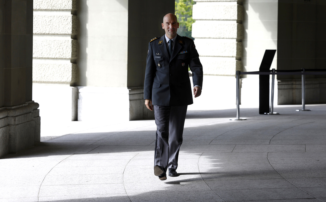 General in Krisenzeiten: Korpskommandant Thomas Süssli. Bilder: Ruben Sprich