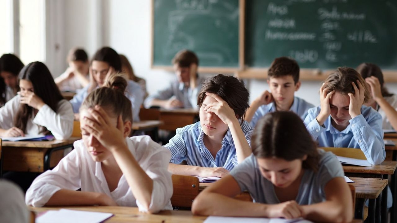 Ob eine späterer Schulbeginn wirklich etwas bringt, ist wissenschaftlich umstritten. Bild: Grok/KI