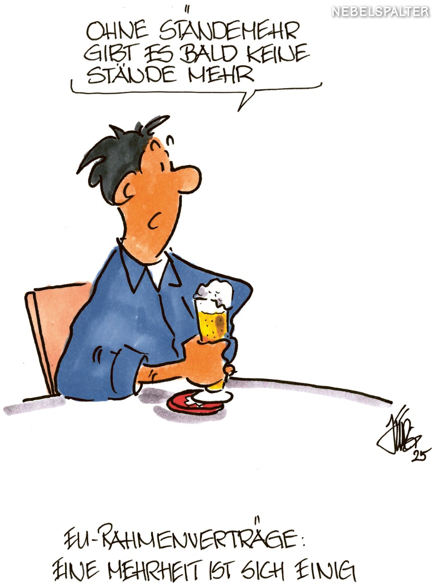 Karikatur: Jürg Kühni