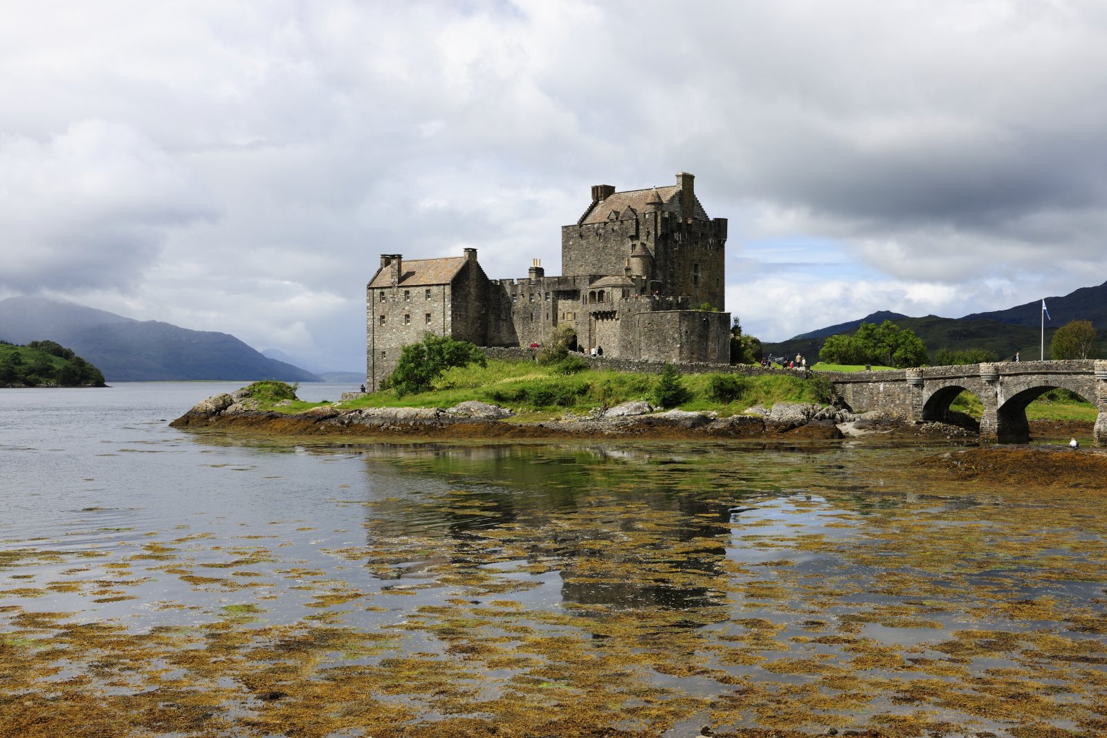 Eilean Donan Castle, Stammsitz des schottischen Clans der Macrae in den Highlands. Bild: Keystone