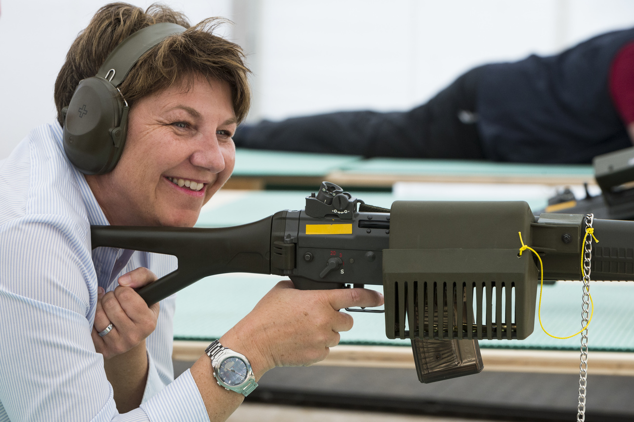 Viola Amherd (Mitte), Bundesrätin und Vorsteherin des VBS.