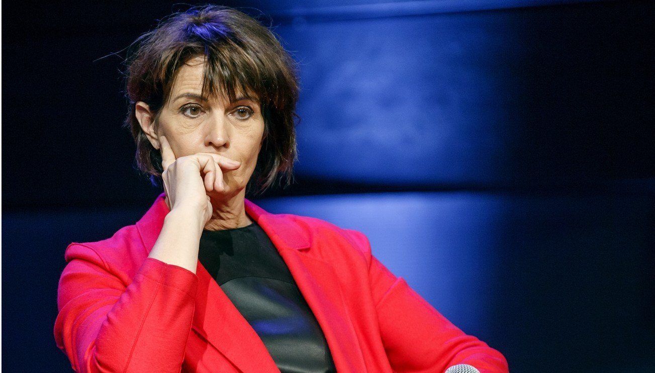 Es braucht eben doch neue Kernkraftwerke, Frau Leuthard! Die ehemalige Bundesrätin und Mutter des Atomausstiegs, 2018. Bild: Keystone