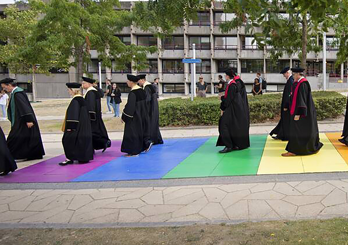 Der Regenbogenkurs der Akademiker. Bild: Keystone