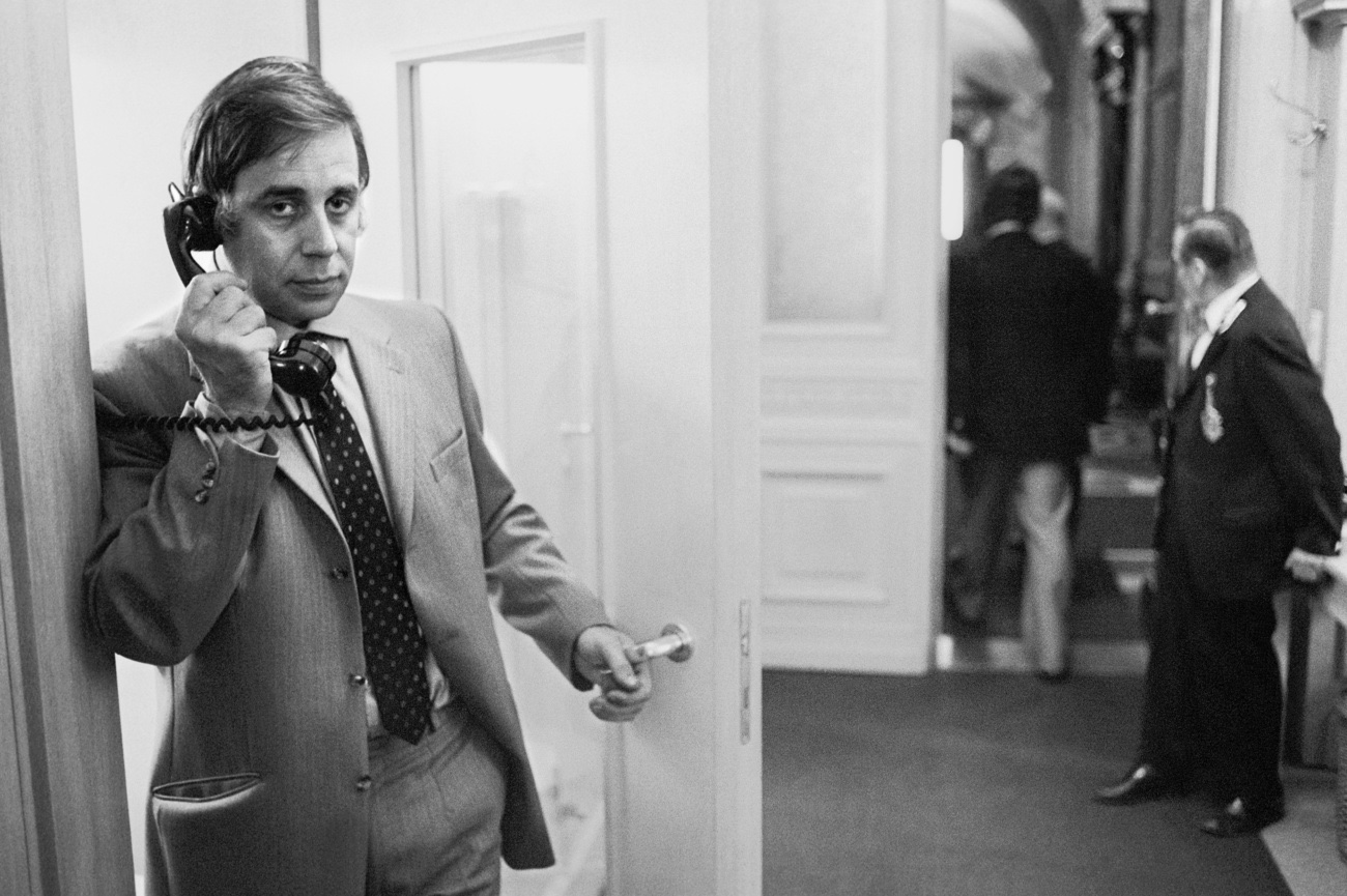 Jean Ziegler, im Vorzimmer der Revolution im Juni 1973. Bild: Keystone