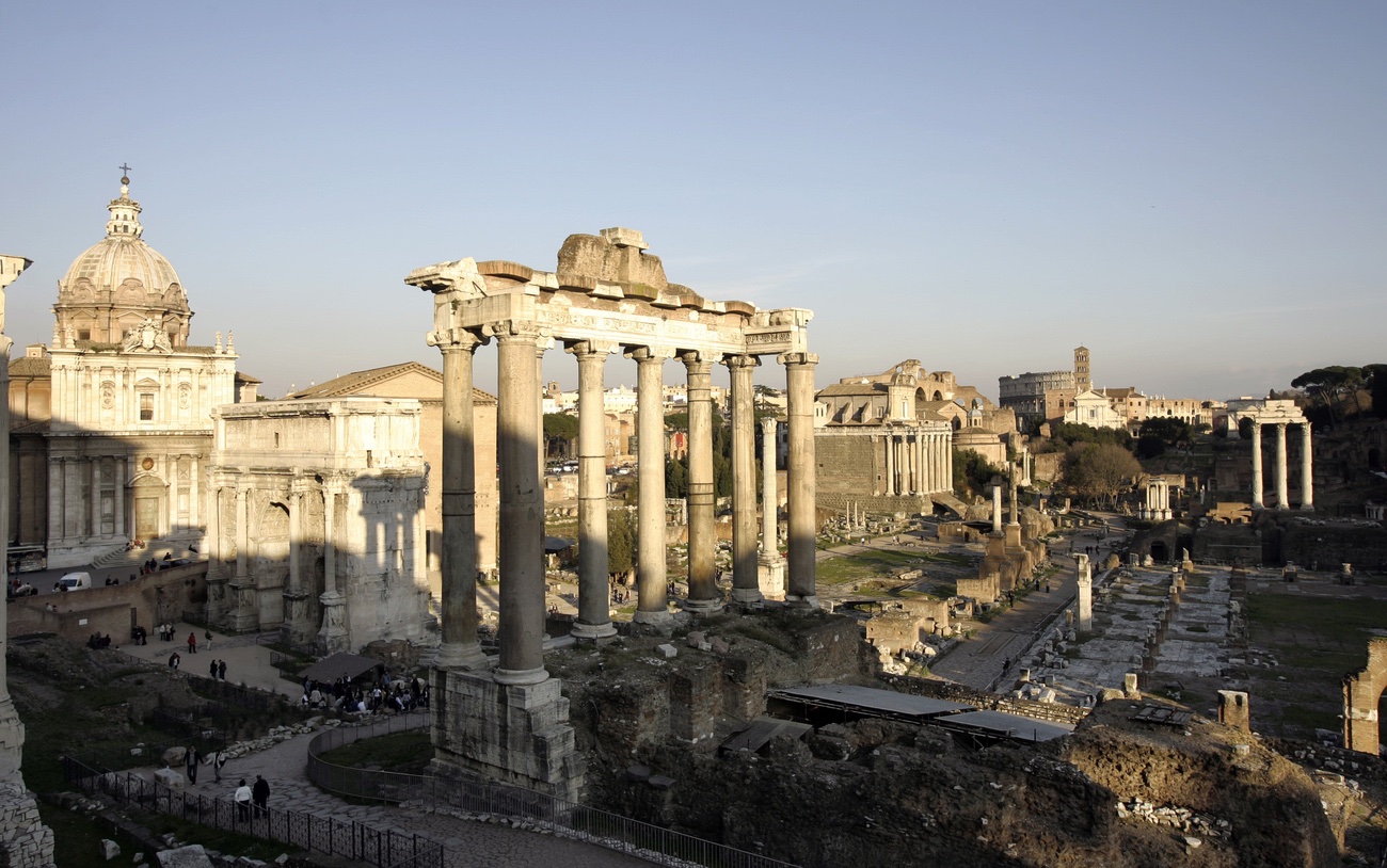 Forum Romanum in Rom. It’s the climate, stupid!  Bild: Keystone