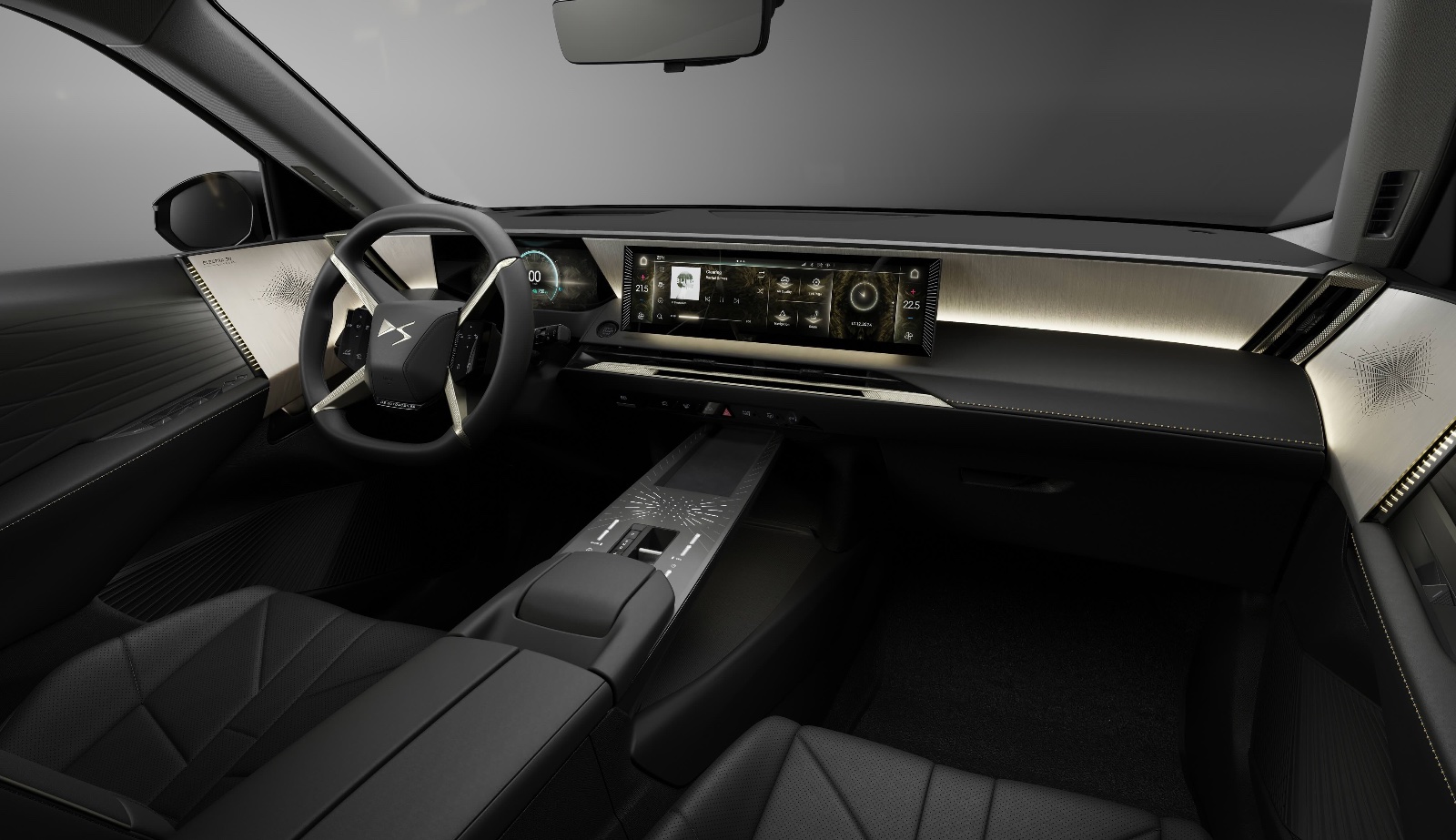«L’Art de Voyager»: Das gehobene Interieur aus feinem Leder, das Ambientelicht und ein adaptives Fahrwerk sind ein Garant für Komfort. Bilder: DS Automobiles