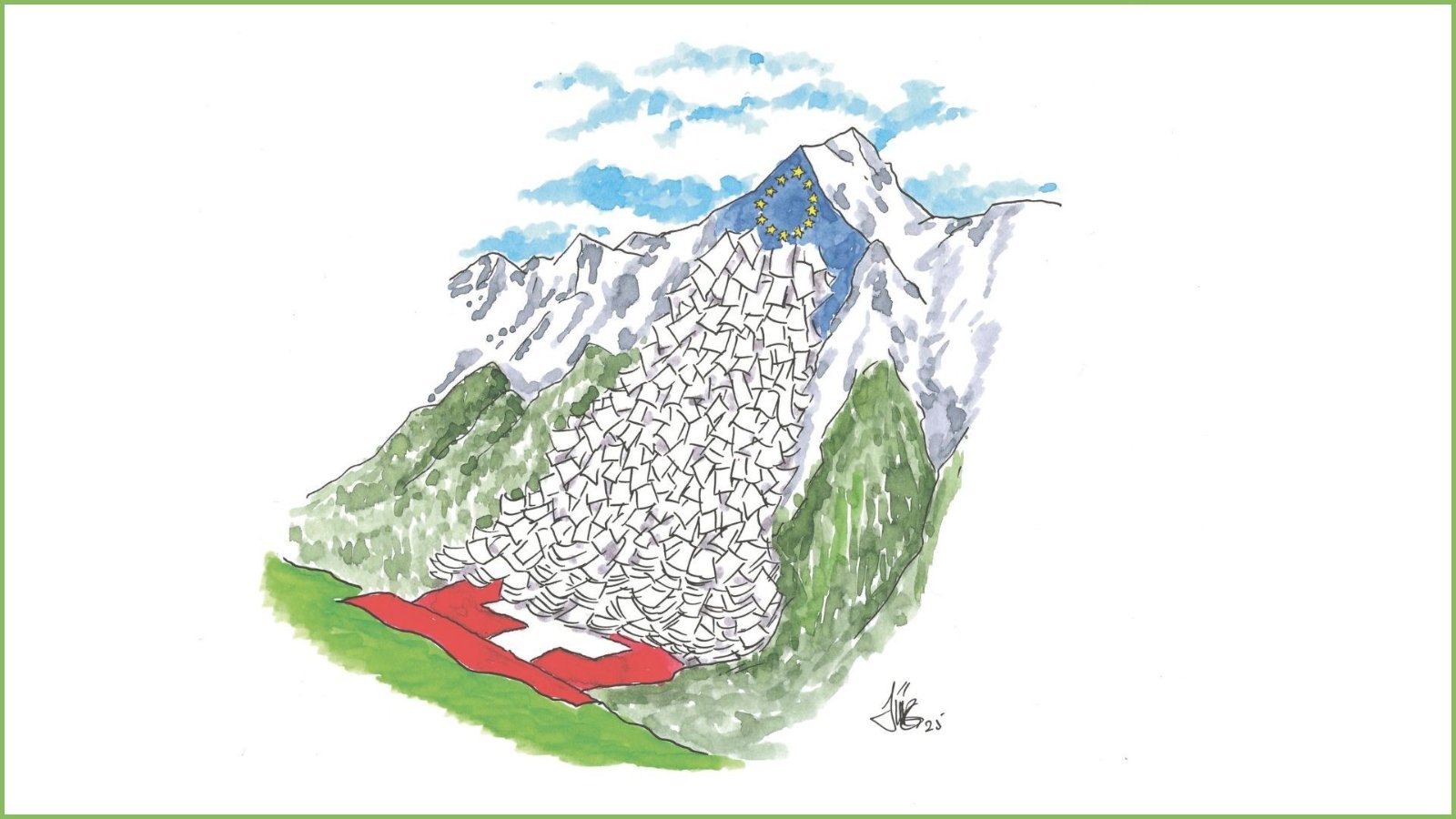 Karikatur: Jürg Kühni