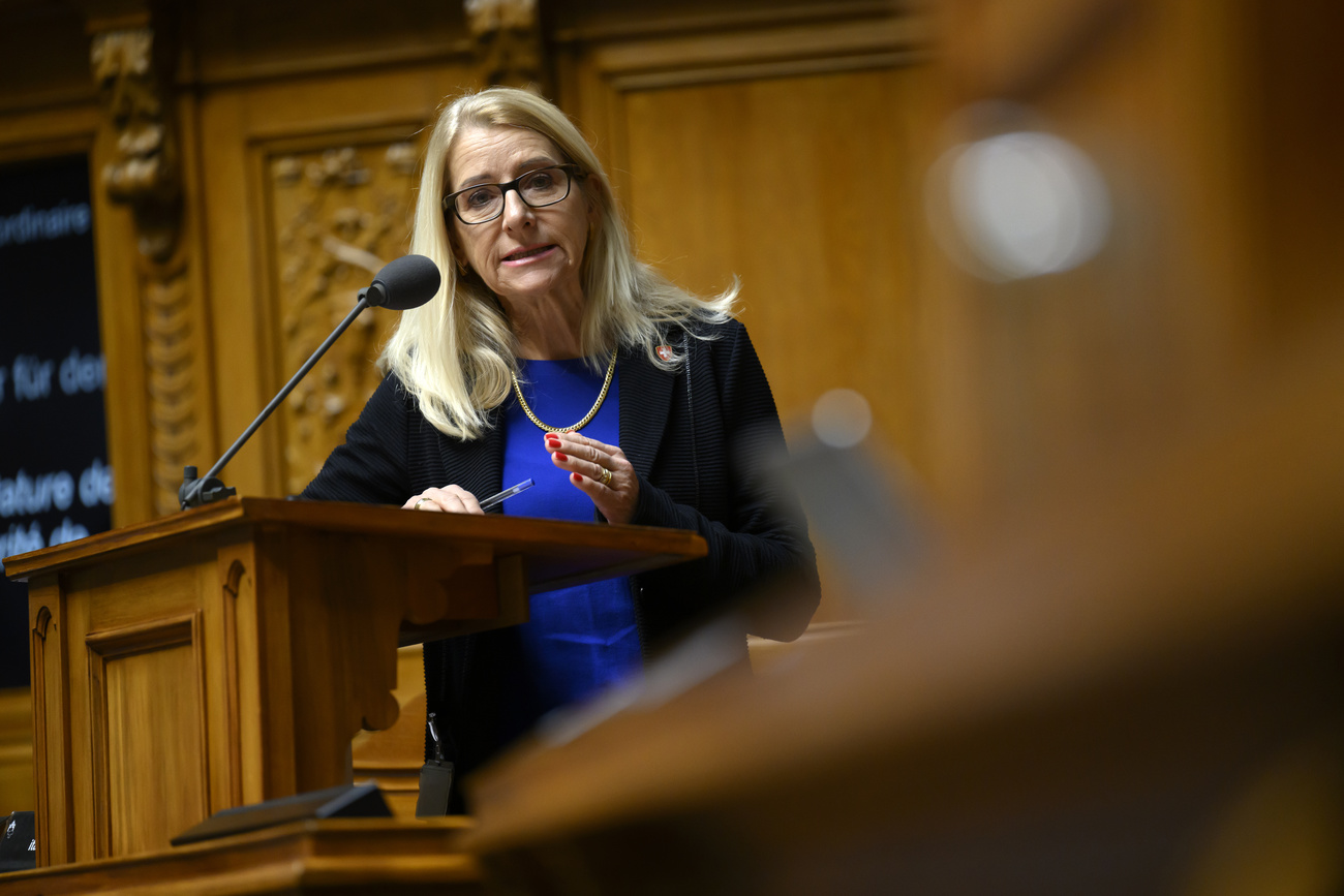 «Nur fünf Minuten zu warten, ist zu kurz»: SVP-Nationalrätin Therese Schläpfer. Bild: Keystone