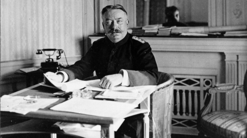 Ulrich Wille (1848-1925), General der schweizerischen Armee im Ersten Weltkrieg. Bild: Keystone