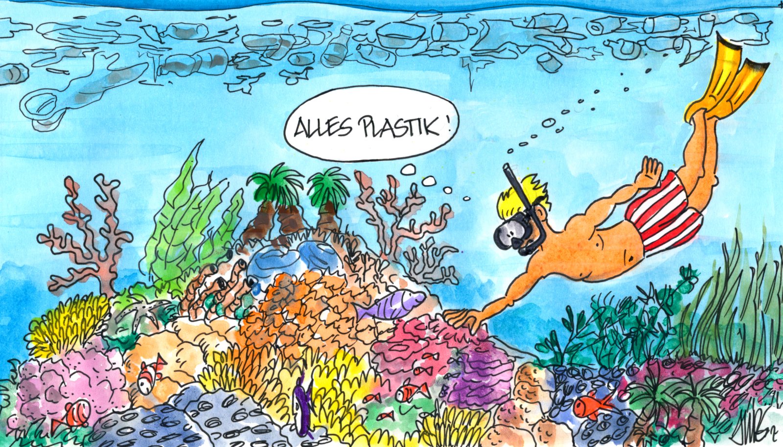 Karikatur: Jürg Kühni