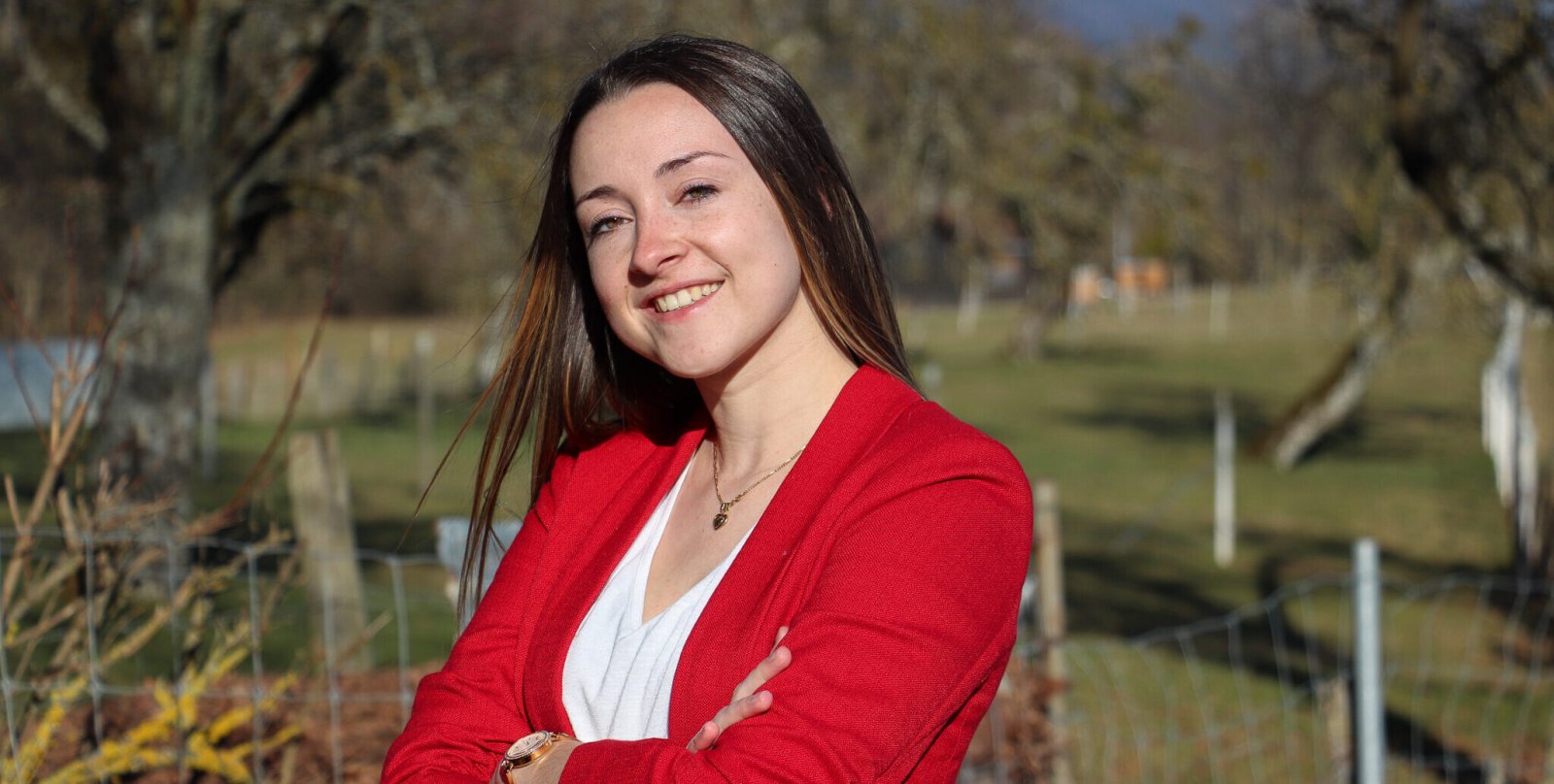 Vanessa Meury, Gesicht der «Blackout stoppen»-Initiative, {Bild: SVP)