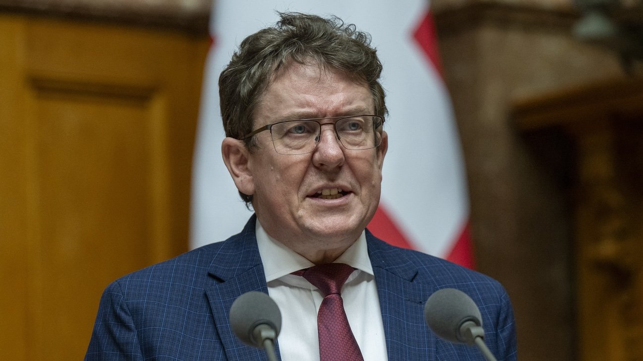 Umweltminister Albert Rösti im Nationalrat: «Das Berechnungsmodell wird derzeit aktualisiert». Bild: Keystone