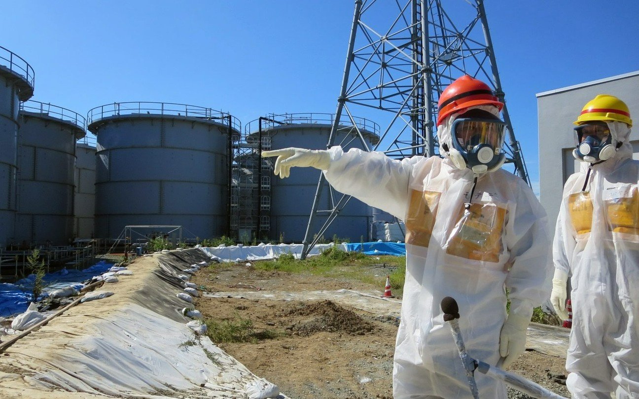Grosser finanzieller Schaden, aber kaum gesundheitliche Auswirkungen: Aufräumarbeiten beim AKW Fukushima, 2013. Bild: Keystone
