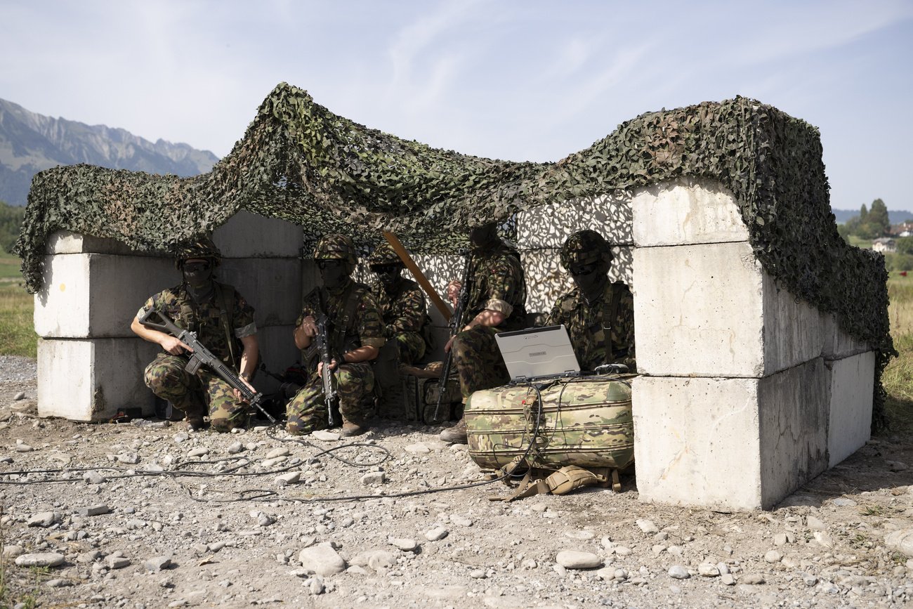 Soldaten der Schweizer Armee