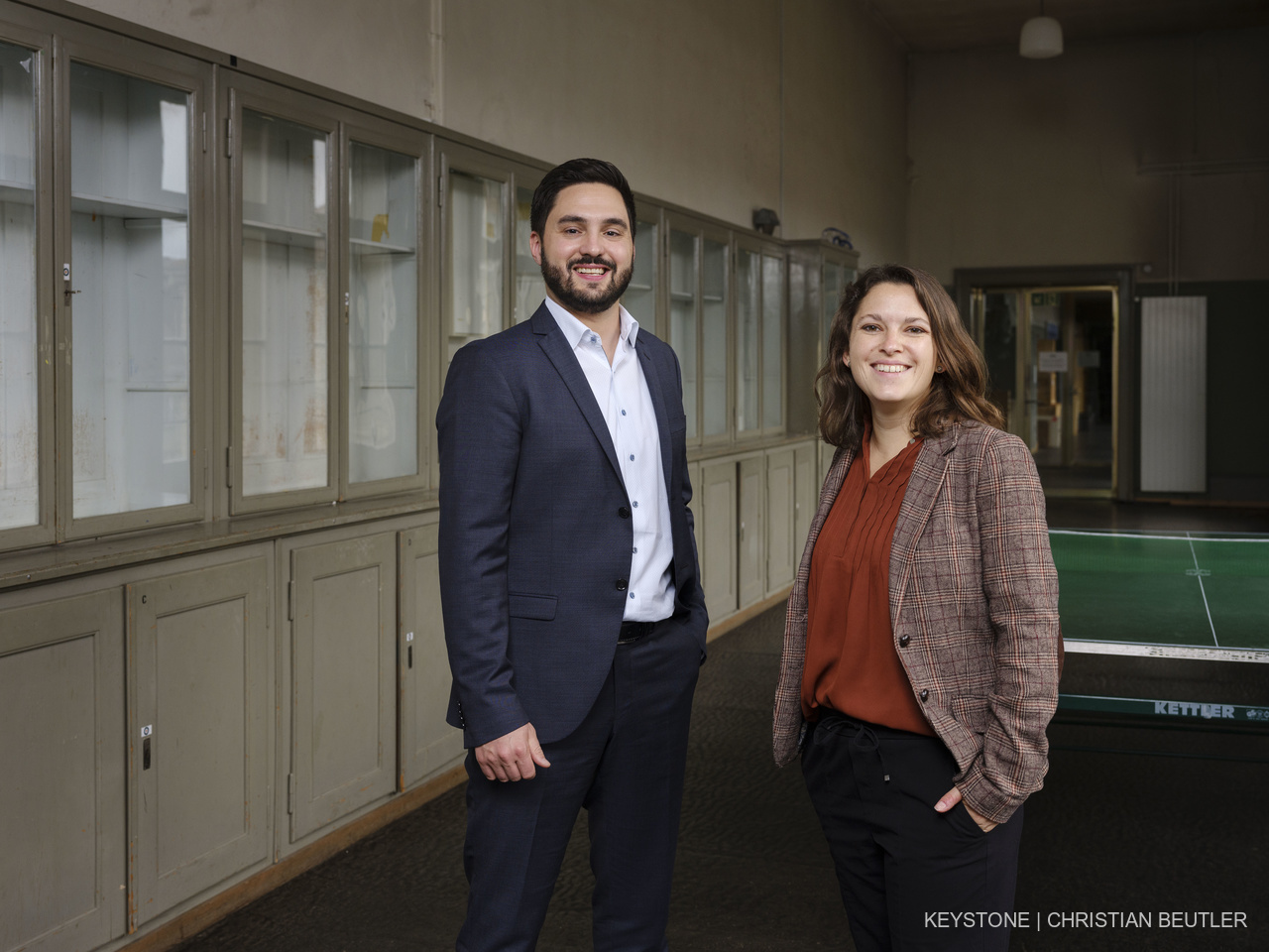 Zwei Altmarxisten an der Spitze: Cédric Wermuth und Mattea Meyer. Foto: Keystone