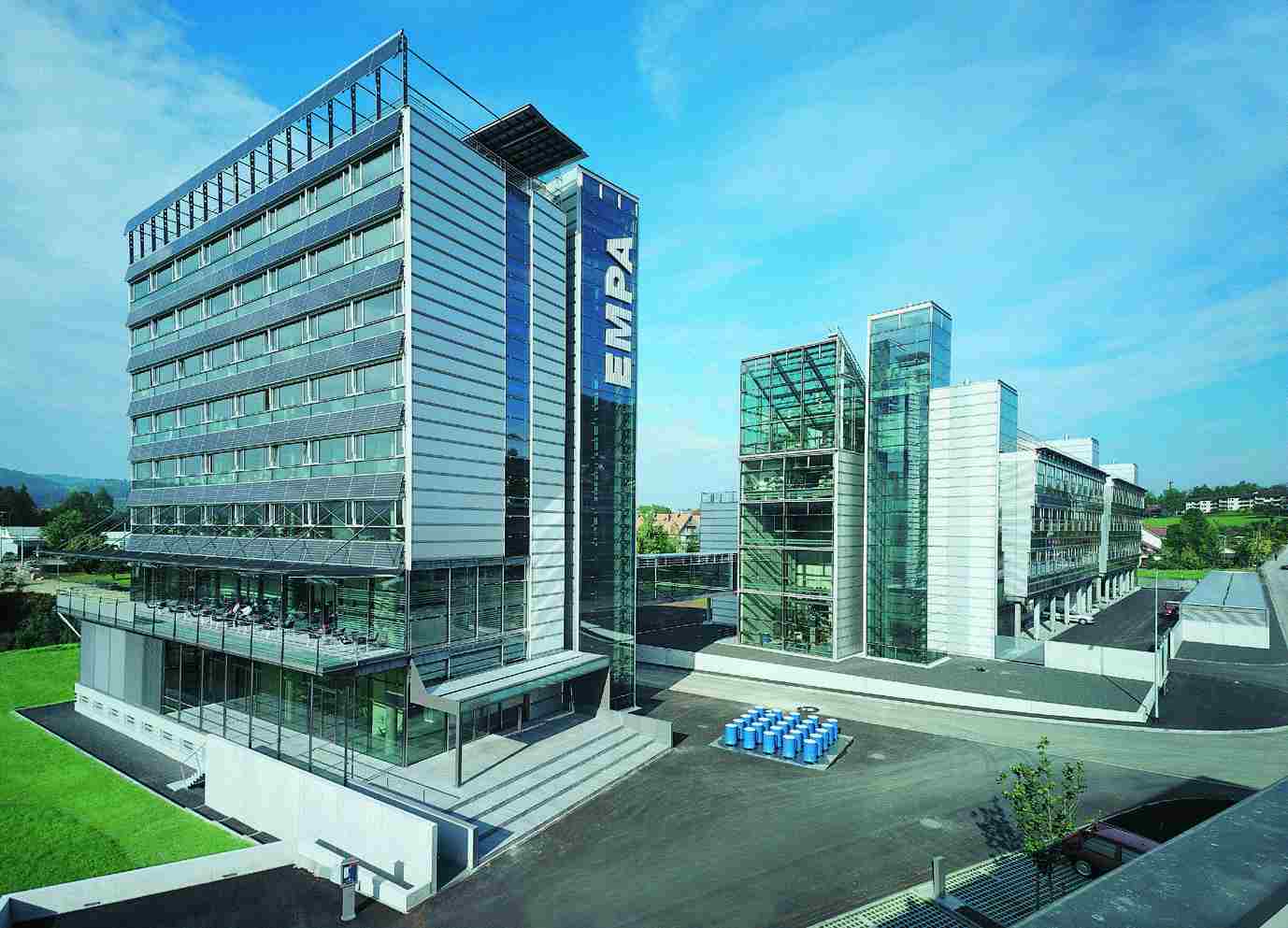 Die Empa. hier der Standort St.Gallen. (Bild: Buenzlistan / Wikimedia)