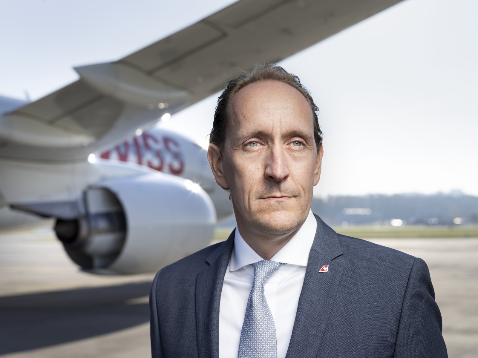 Profitiert und Staatsgarantie und entlässt umgeimpftes Personal: Swiss-CEO Dieter Vranckx.