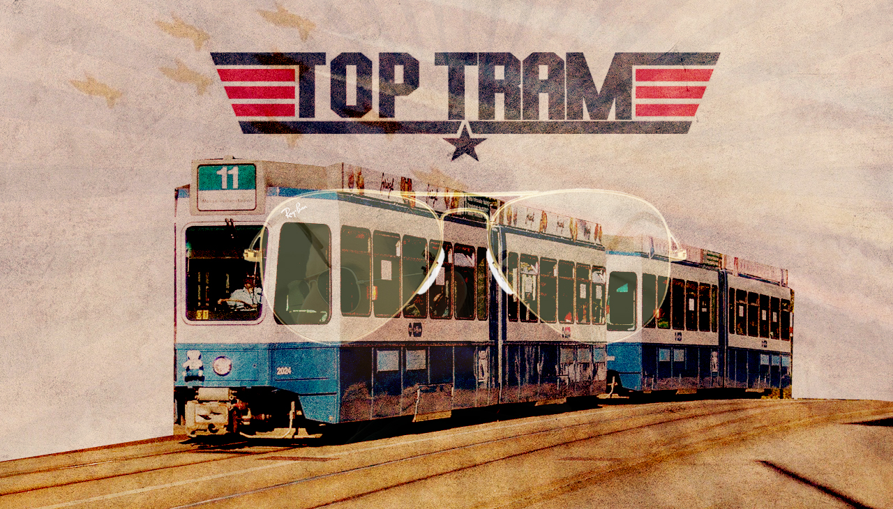 Gefahrentechnisch nah dran. Montage: Dominique Feusi