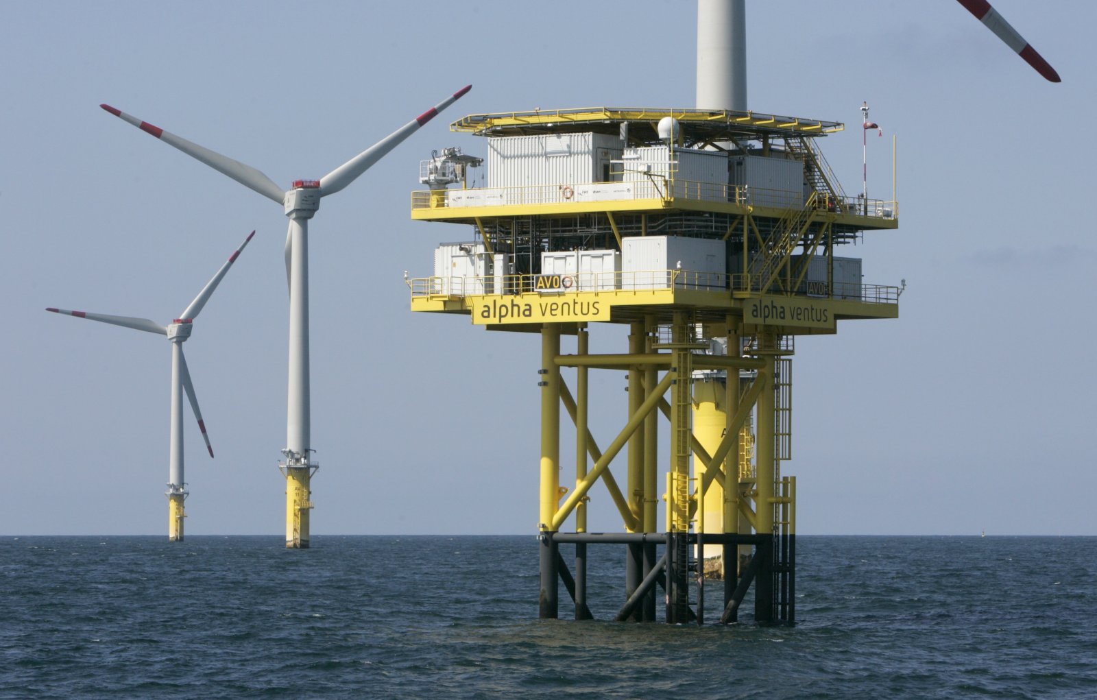 Die Förderung hat fast nichts gebracht: Windpark Alpha Ventus in der Nordsee. Bild: Keystone