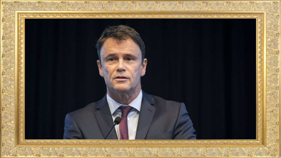 Hält nichts vom European Song Contest und schon gar nichts von dessen Austragung in Bern: Berner Regierungspräsident Philippe Müller (FDP). Bild: Keystone