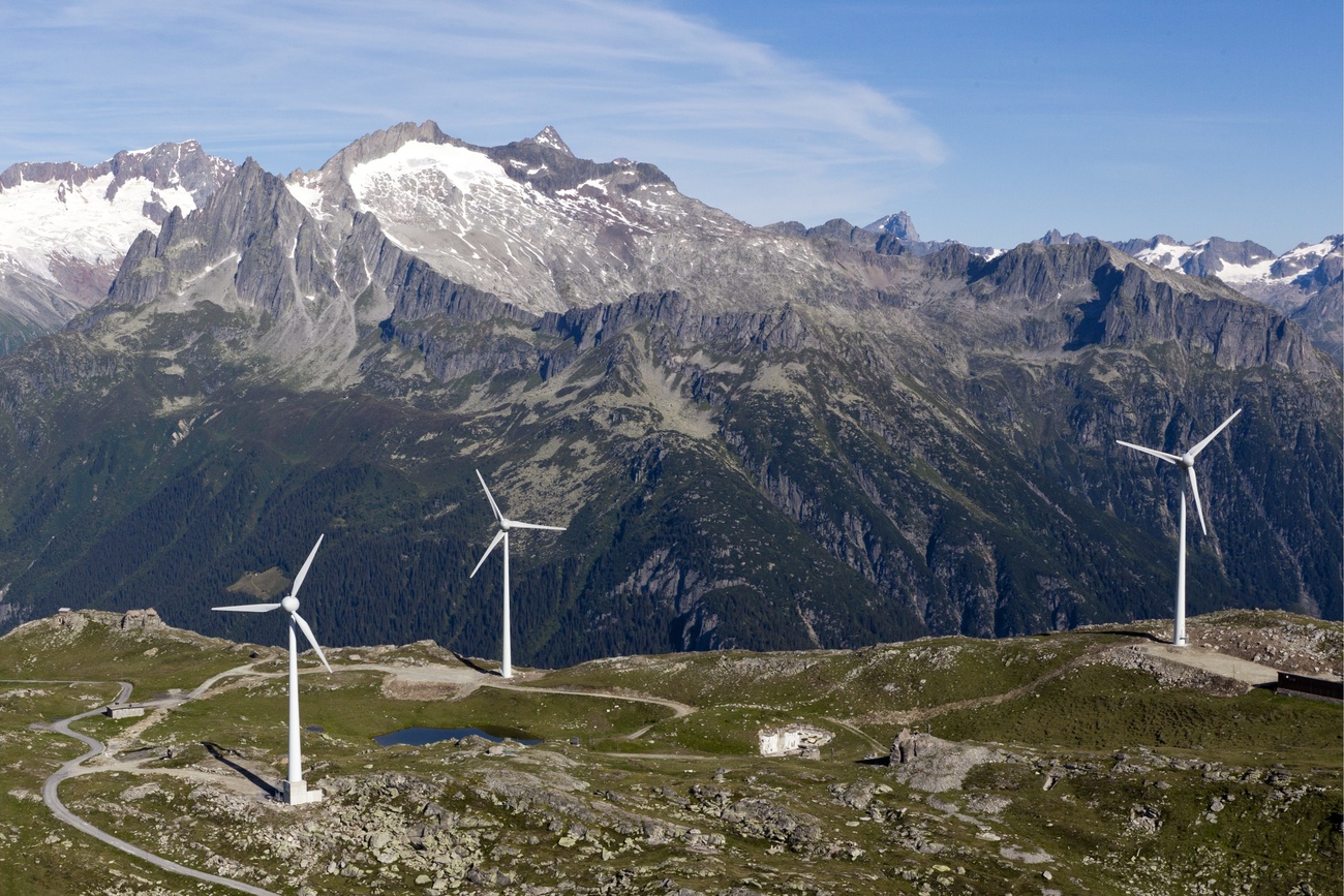 Über Windenergieanlagen wird zurzeit im Kanton Zürich gestritten (Bild: Keystone).