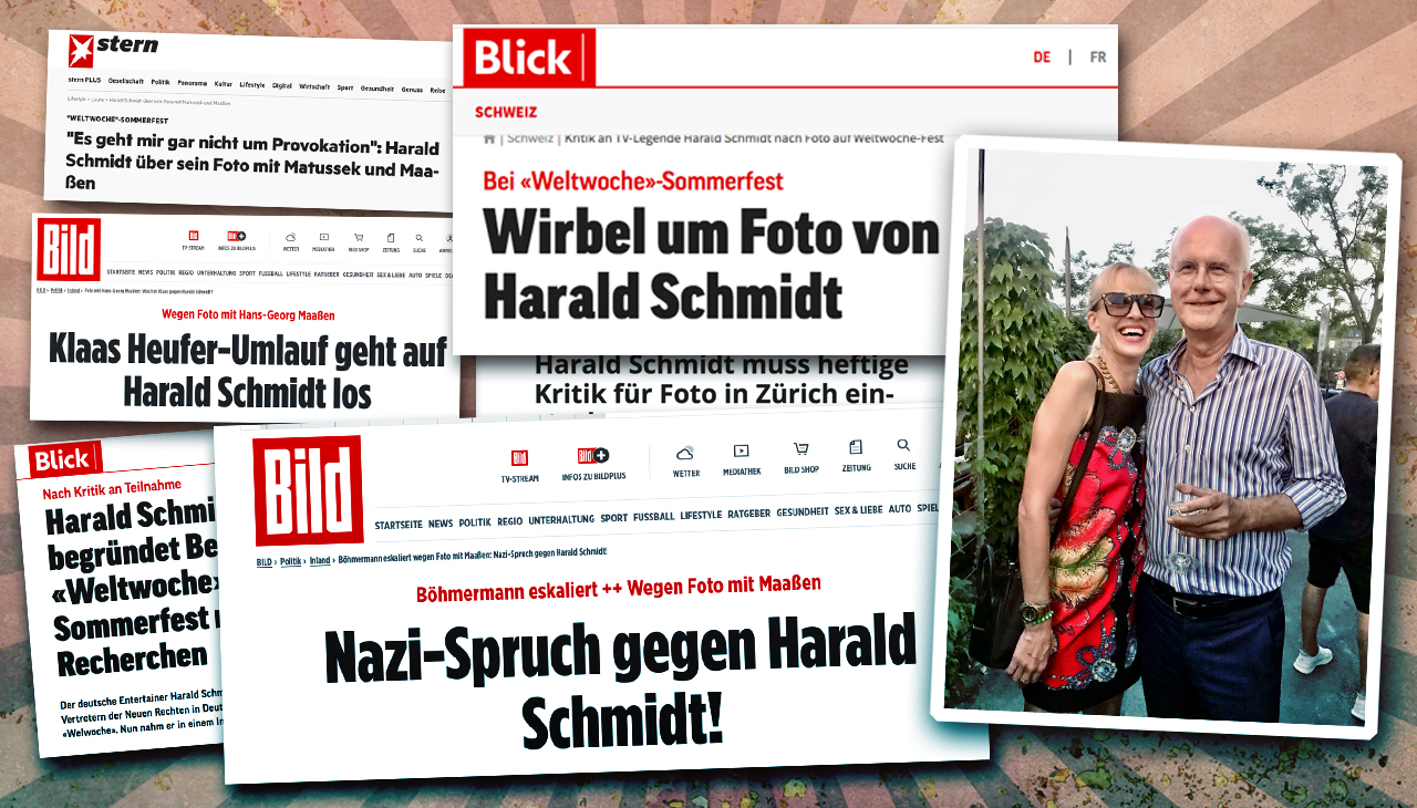 Ich hatte die Büchse der Pandora geöffnet, jetzt war Fotoalarm. (Montage: Dominique Feusi)