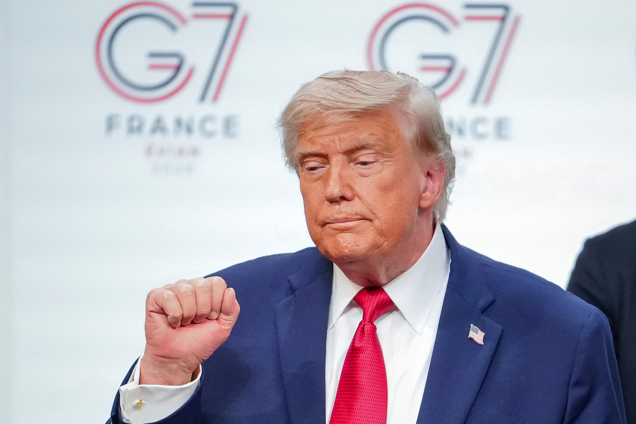 US-Präsident Donald Trump und der iranische Präsident Massud Peseschkian haben eine Absichtserklärung zur Beendigung des Krieges unterzeichnet. Im Bundeshaus hält sich die Euphorie darüber in Grenzen. Bild: Keystone