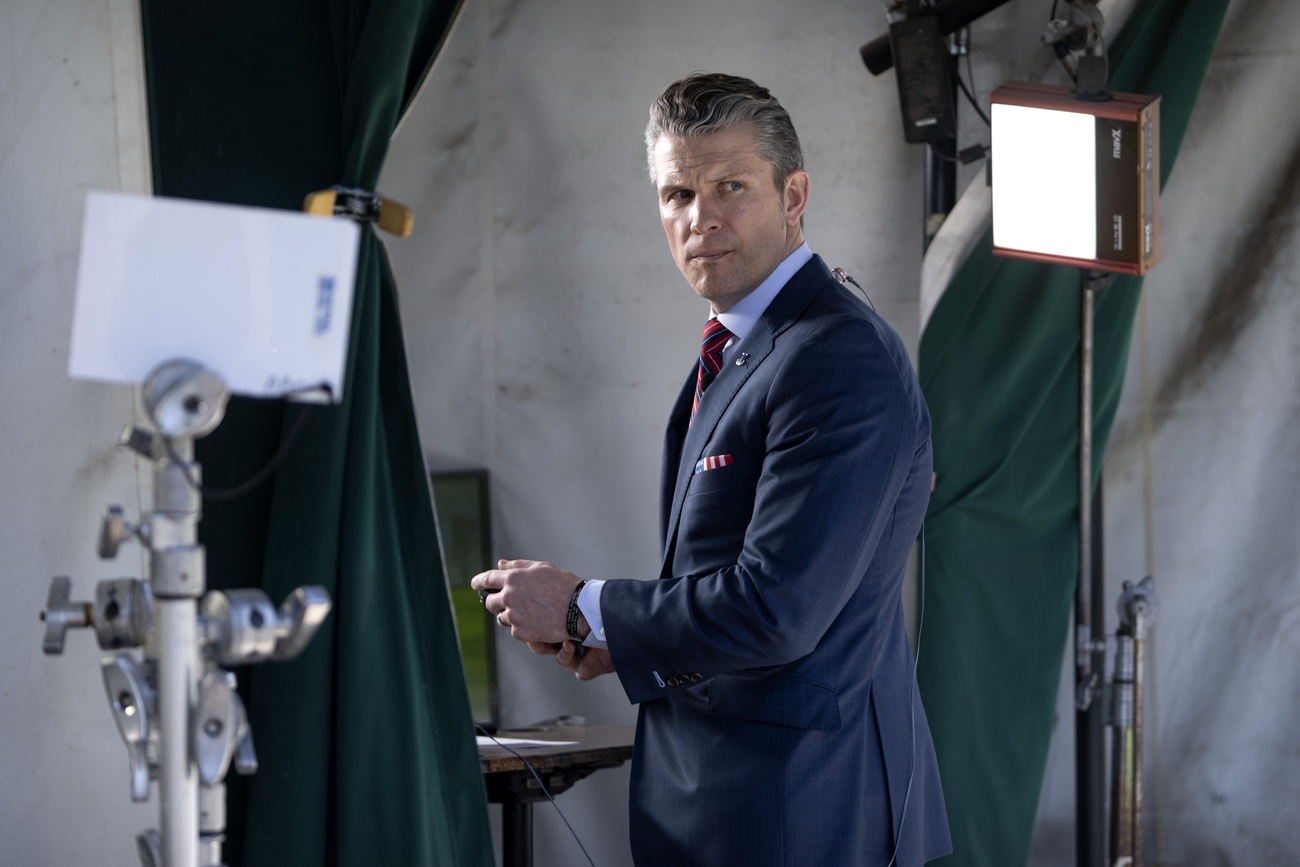 Pete Hegseth, US-Verteidigungsminister. Muss er gehen? Bild: Keystone