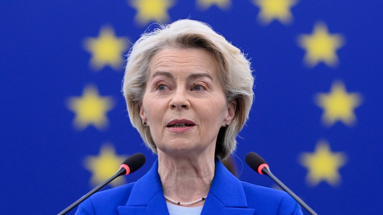 EU-Kommissionspräsidentin Ursula von der Leyen will neue Zölle auf Stahl erheben – auch für die Schweiz. Bild: Keystone