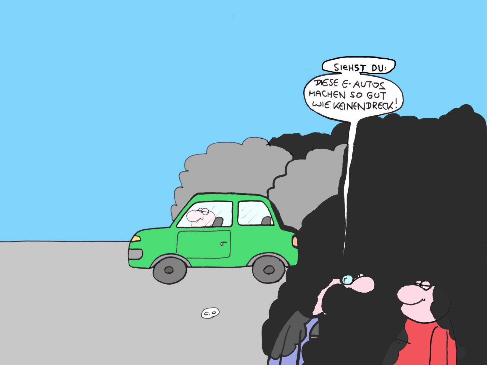 Die CO2-Bilanz von Elektromobilen ist schlechter als gedacht. Bild: Clemens Ottawa