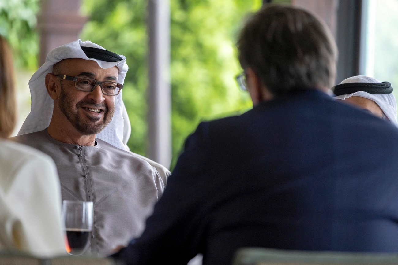 Scheich Mohamed bin Zayed al-Nahyan interessiert sich für die Gegner der Vereinigten Arabischen Emirate. (Bild: Keystone)