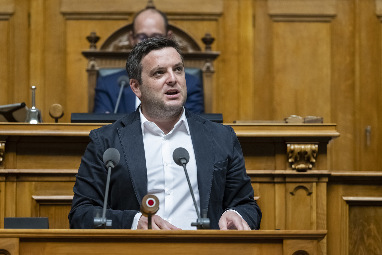 «Man hat zwar Anrecht auf eigene Meinungen, aber nicht auf eigene Fakten»: SP-Nationalrat Jon Pult. Bild: Keystone