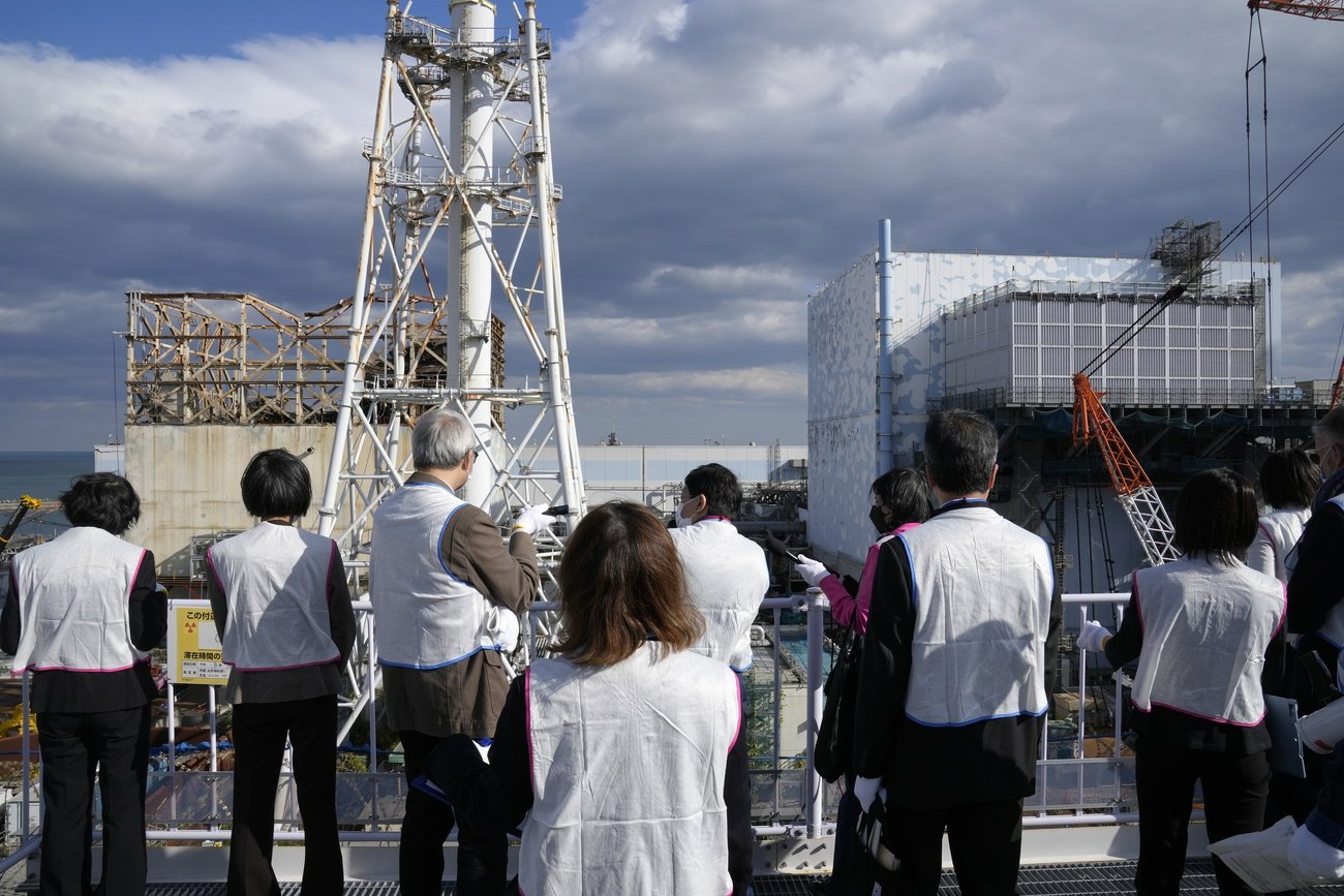 «Kaum lösbare Aufgabe»: Besichtigung der havarierten Reaktoren in Fukushima, 2021. Bild: Keystone
