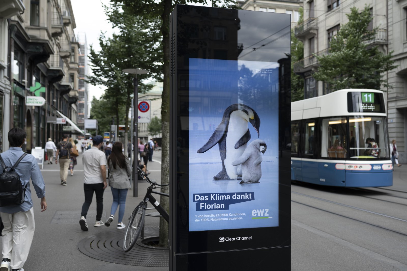 Die Schweizer Wirtschaft ist auch bei klimatischen Extremereignissen stark (Quelle: Keystone)