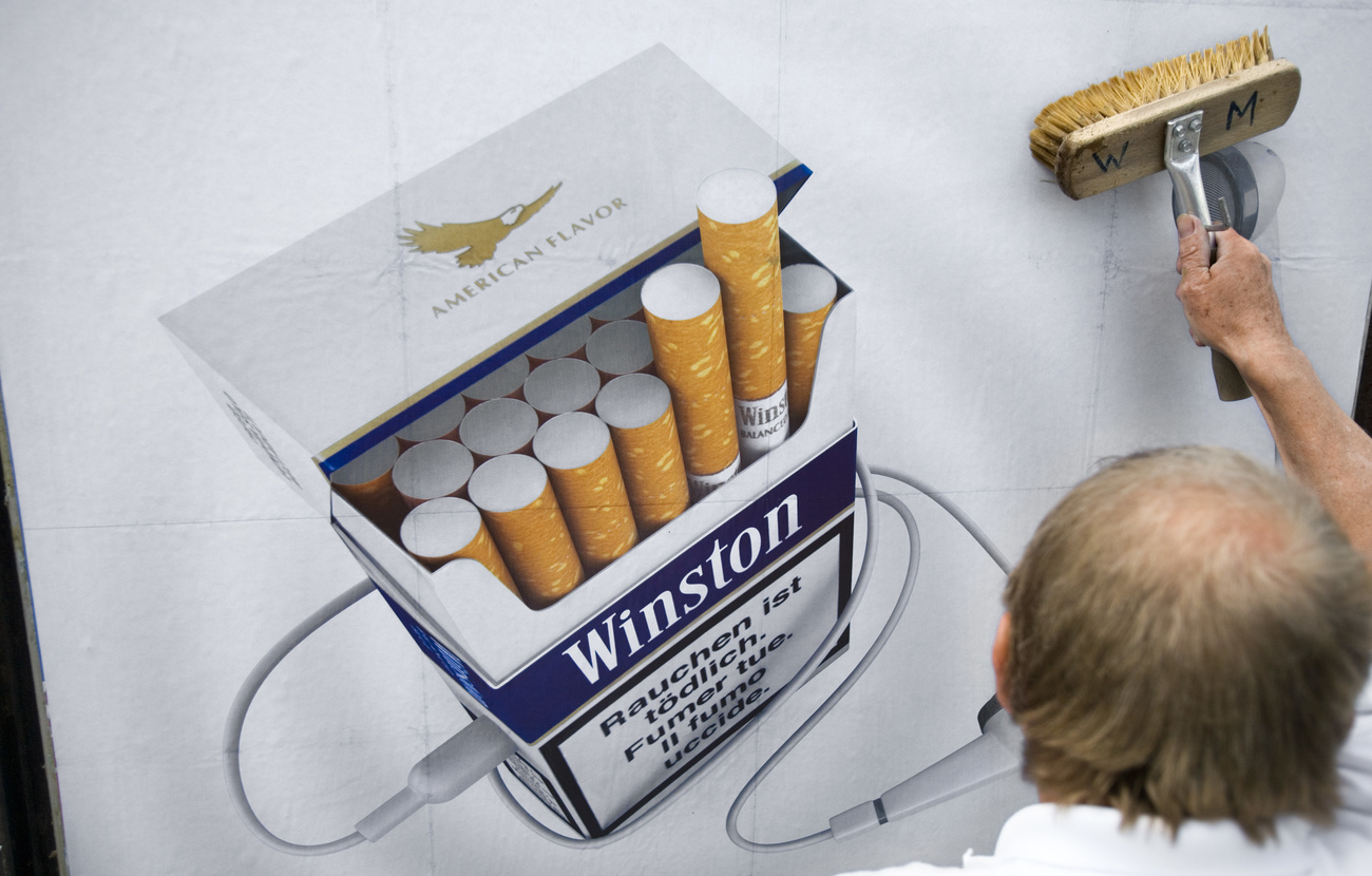 Bald ist mit Werbung für Tabakprodukte Schluss. (Bild: Keystone)