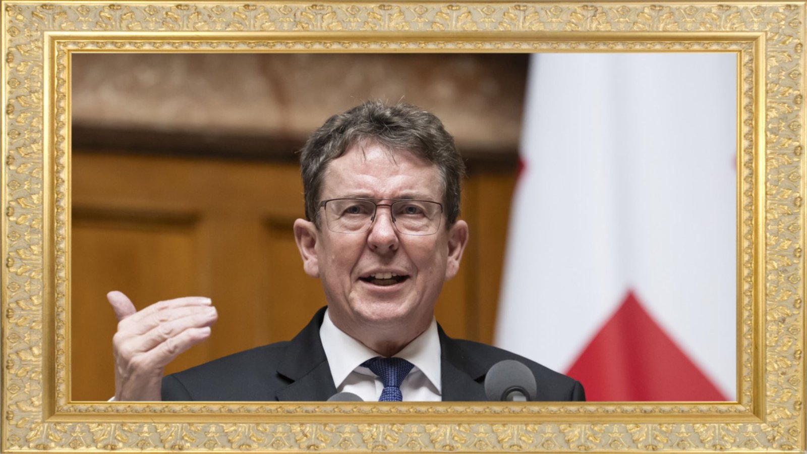 Liess SP und Grüne auflaufen: Bundesrat Albert Rösti. Bild: Keystone