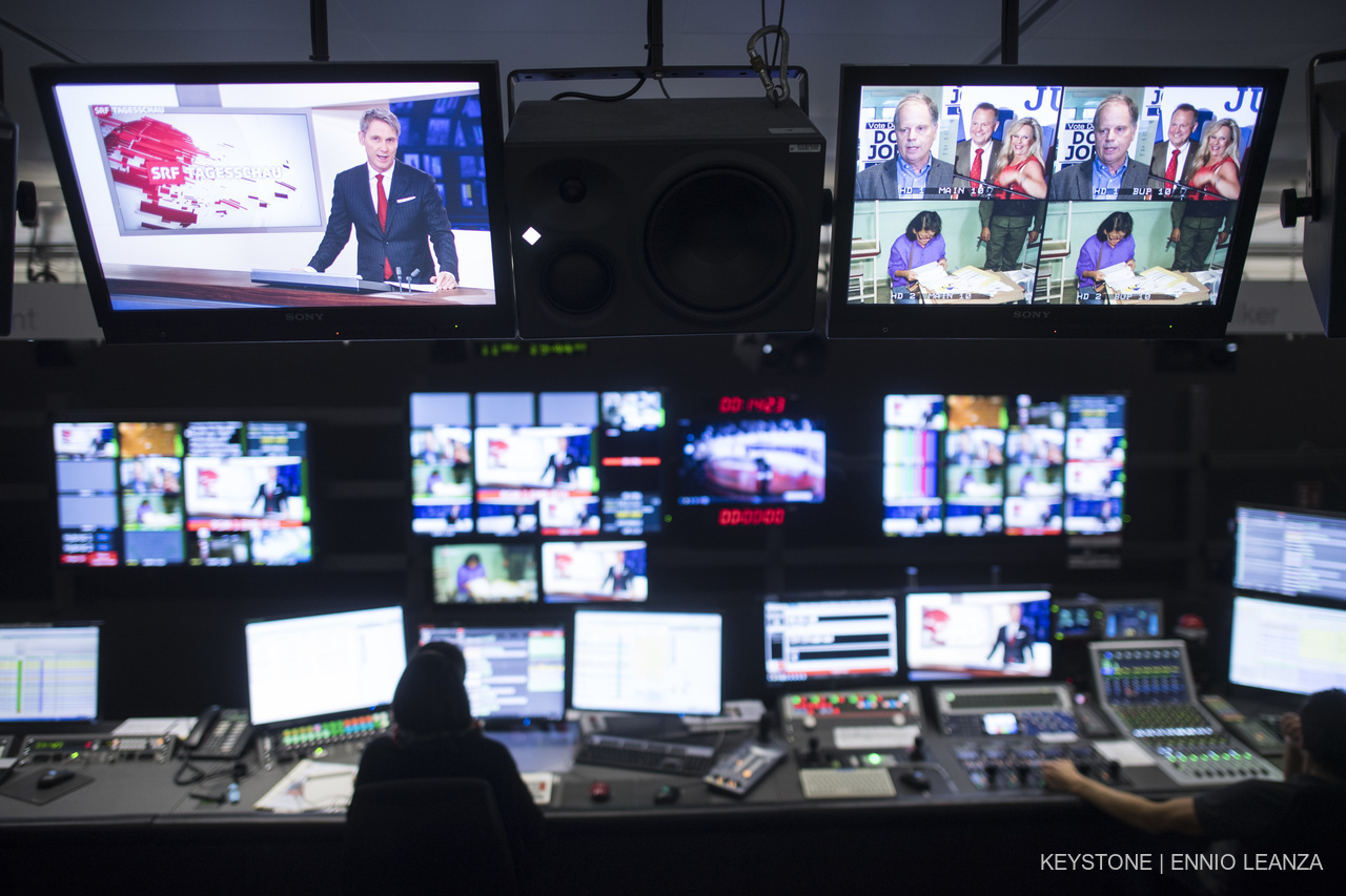 Der Betroffenheitskult in Nachrichtensendungen wie der «Tagesschau» oder «10 vor 10» wirkt weit über parteipolitische Beeinflussung hinaus.  Foto: Keystone