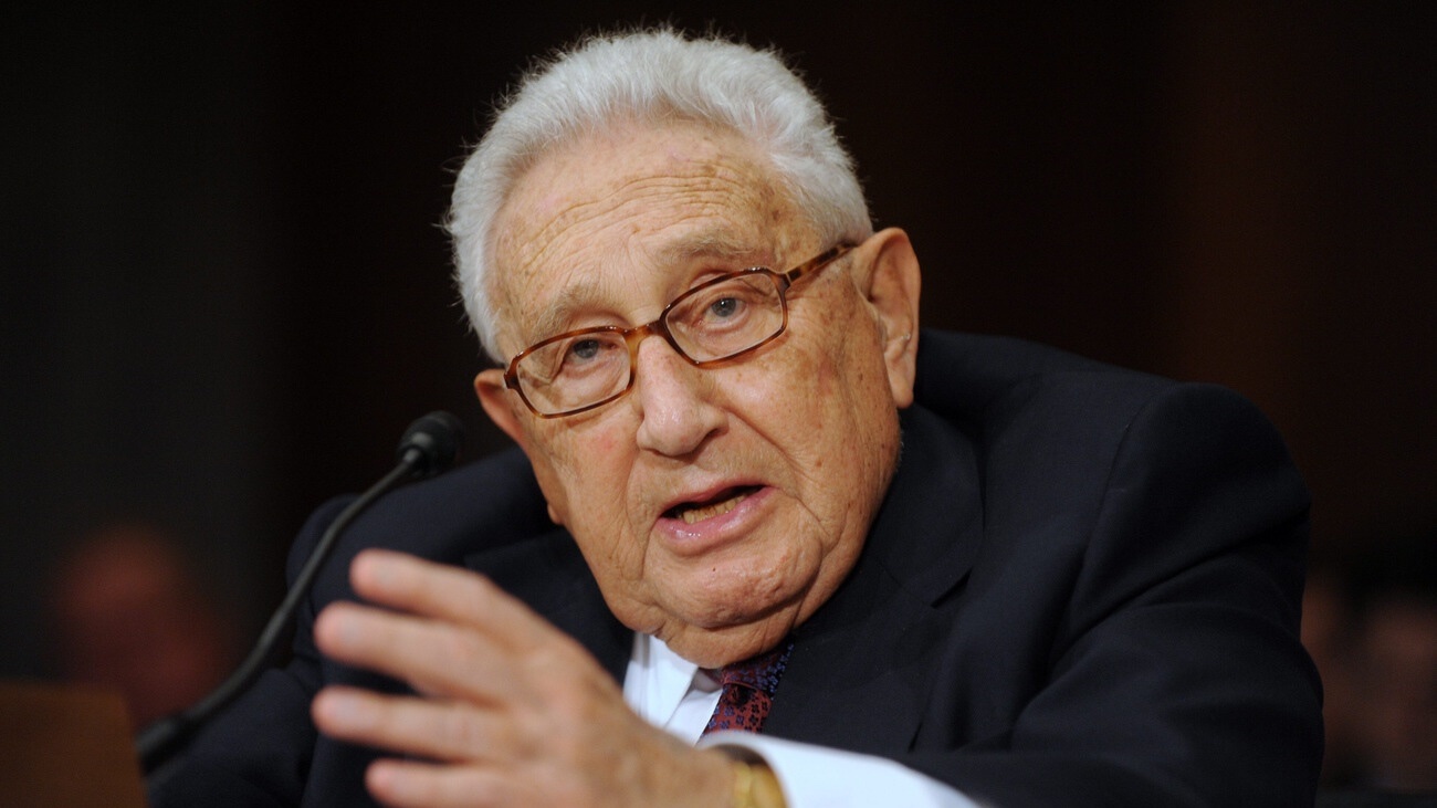 Henry Kissinger, Weltendeuter und Weltengestalter. Bild: Keystone